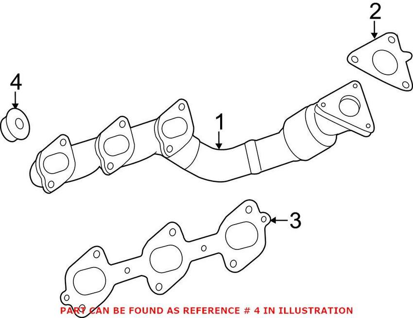 Mercedes Exhaust Manifold Nut 1201420072